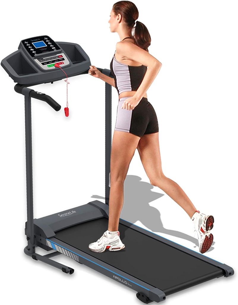 best treadmill for running-Serene Life Smart Electric Folding Treadmill