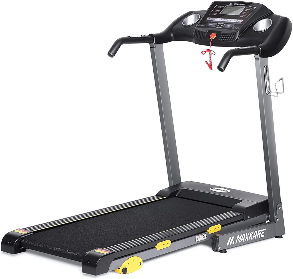 best budget treadmill 2021 - MaxKare Folding Treadmill
