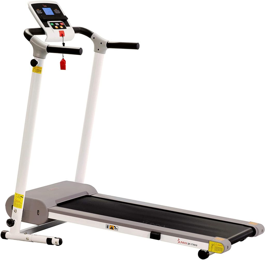 best cheap walking treadmill - Sunny Health & Fitness SF-T7610 Electric Walking Folding Treadmill