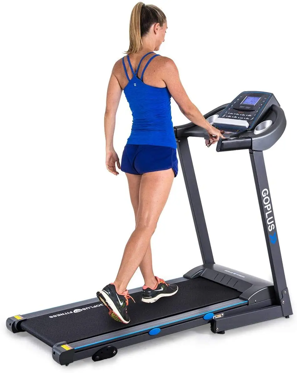 best-inexpensive-treadmill-Goplus-2.25HP-Electric-Folding-Treadmill